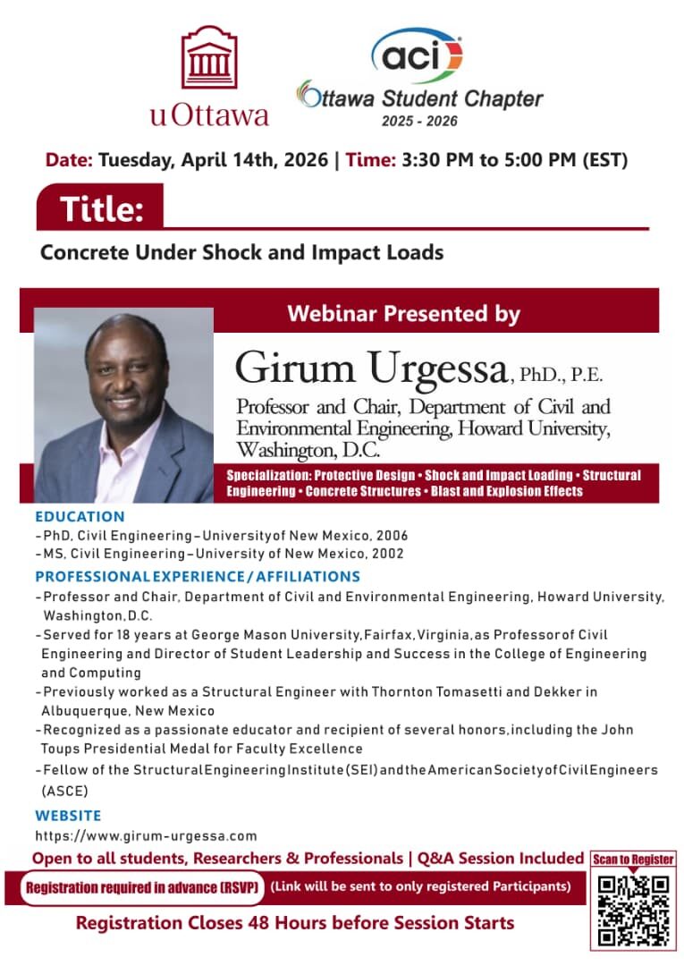 Webinar speaker: Dr Girum Urgessa